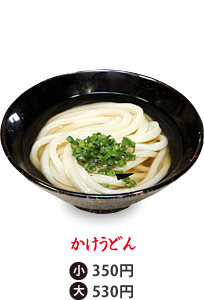 かけうどん